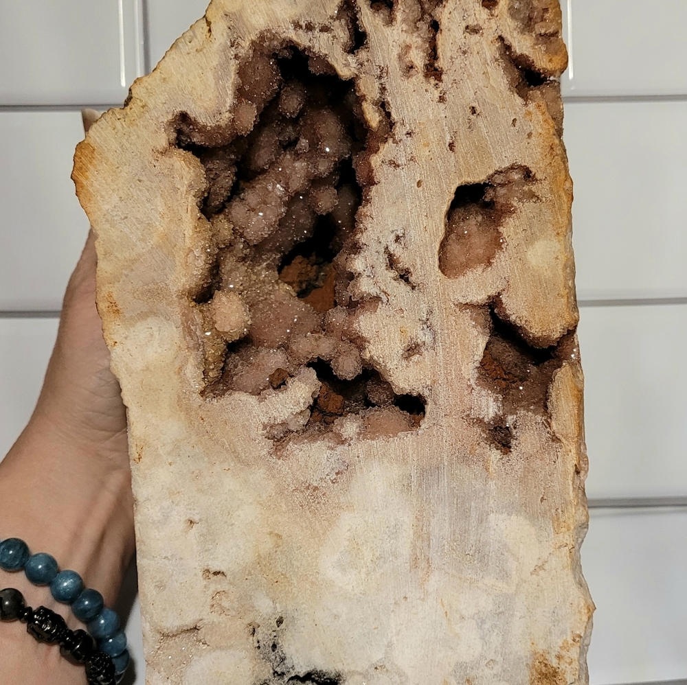 Rare 10 lb+ Amethyst Free form with beautiful crystal druzy.